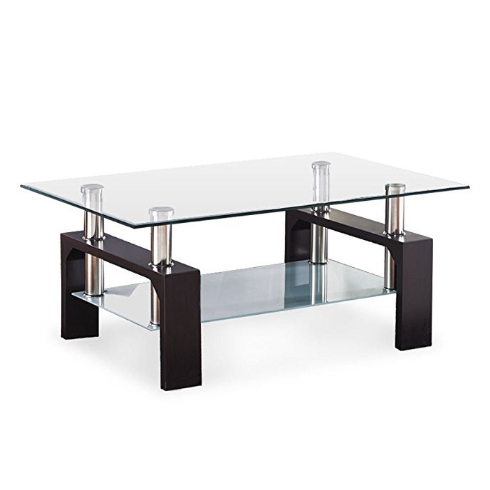 Perfect coffee time at any place using rectangle coffee table decor