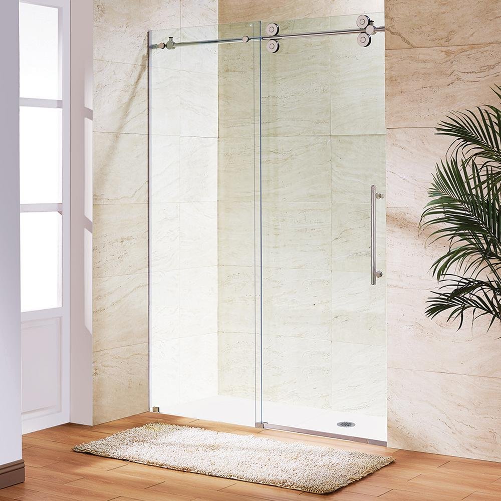 Why rolling shower door is preferred more for interior