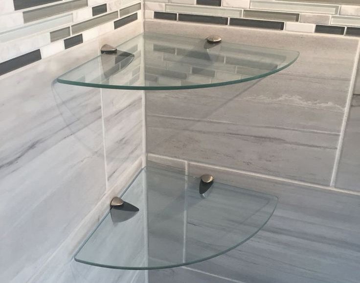 Usage of the glass shelves